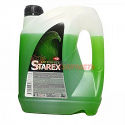 Антифриз Starex GREEN (-40) зеленый   3л.